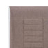 Swen Studio -  Cantilever Dining Chairs 6 pcs Brown Fabric